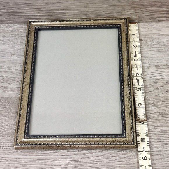 Photo Frame Ornate Bronze Wooden Table Top Wall Mount Picture Display Home Décor - Picture 16 of 16